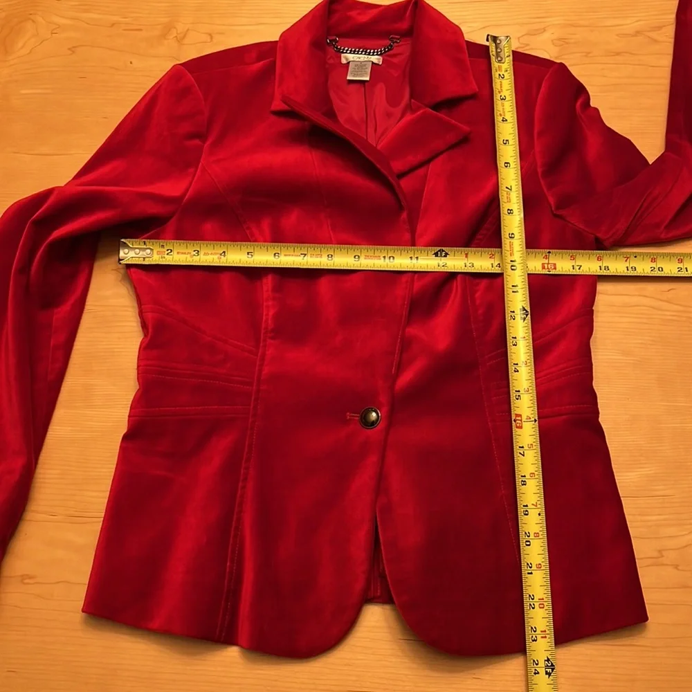 Cache Red Blazer - Picture 16 of 16